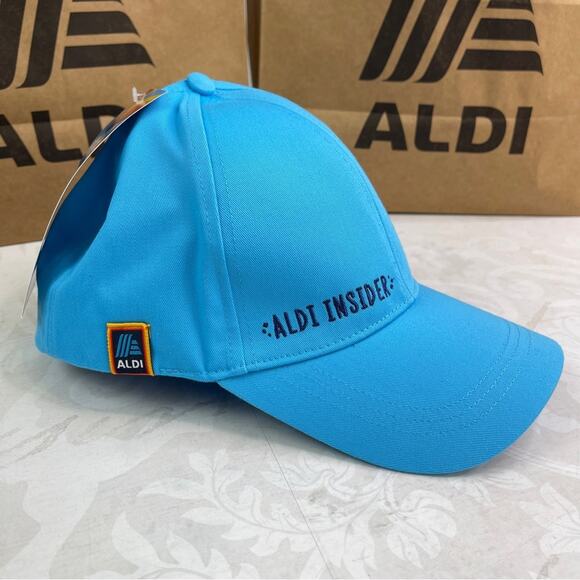 Aldi Baseball Cap from the 2023 Aldi Gear Collection Turquoise, Aldi Insider NWT - Picture 1 of 8
